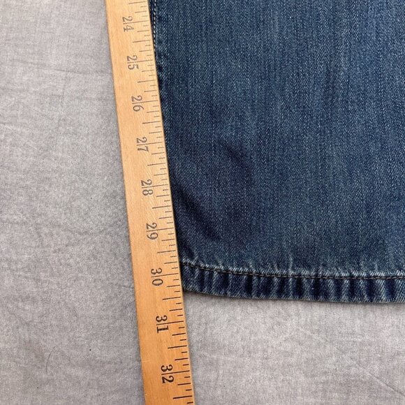 Tommy Bahama Jeans Men 38/30 Blue Stretch Bootcut Leg Cotton‎ Tencel Comfort - Picture 9 of 13